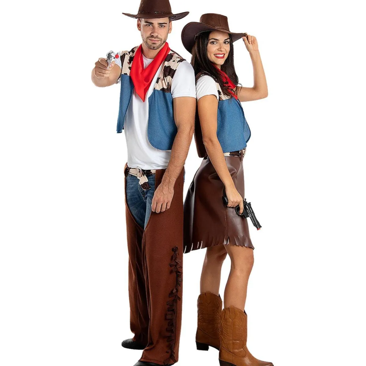 Funidelia Halloween|Disfraces*Disfraz de cowboy para hombre M-L