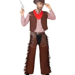 Funidelia Disfraces|Halloween*Disfraz de cowboy pistolero hombre M-L