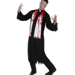Funidelia Disfraces|Halloween*Disfraz de cura zombie hombre XXXL
