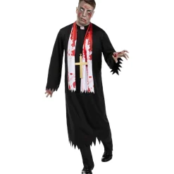Funidelia Disfraces|Halloween*Disfraz de cura zombie hombre XXXL
