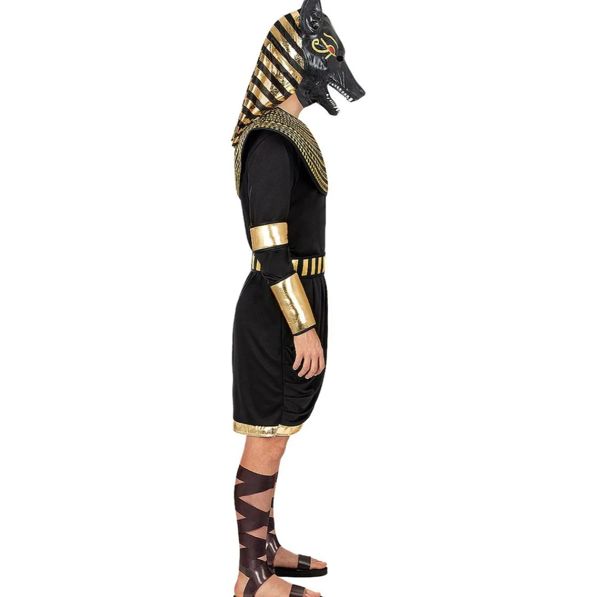 Funidelia Disfraces|Halloween*Disfraz de Dios Anubis para hombre XXL
