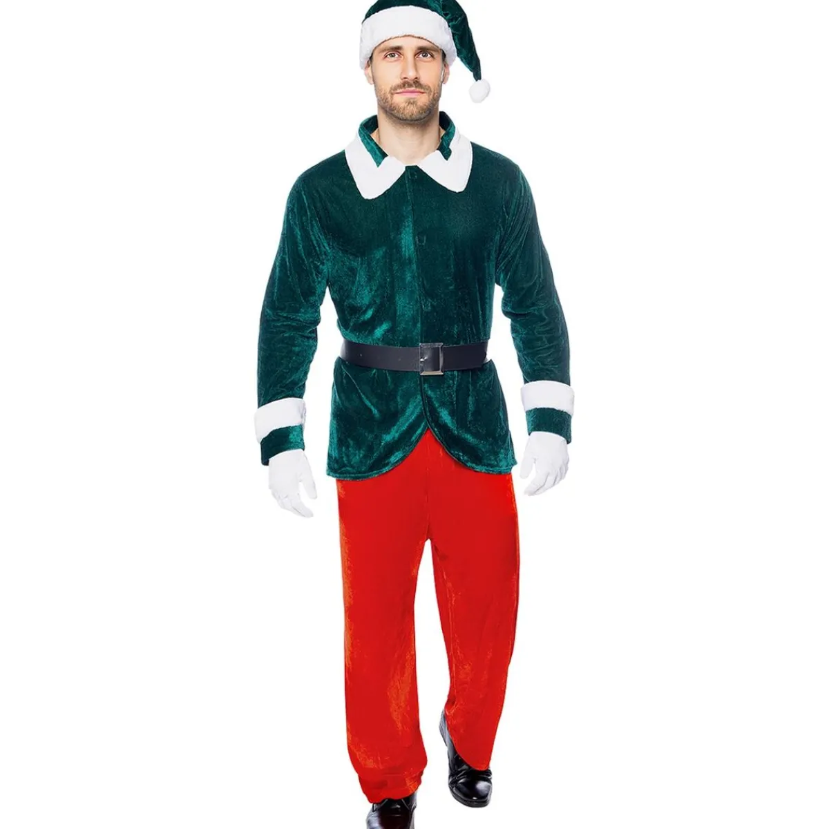 Funidelia Disfraces|Halloween*Disfraz de elfo Deluxe para hombre XL