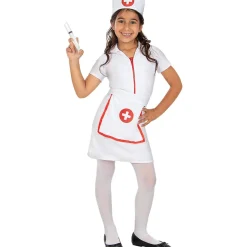 Funidelia Halloween|Disfraces*Disfraz de enfermera para niña 3-4 años