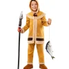 Funidelia Halloween|Disfraces*Disfraz de esquimal para niño 3-4 años