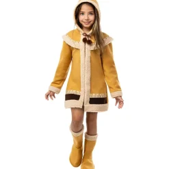 Funidelia Disfraces|Halloween*Disfraz de esquimal para niña 3-4 años