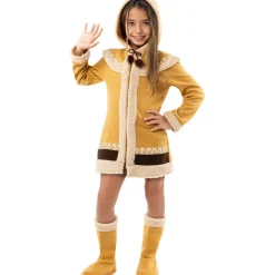 Funidelia Halloween|Disfraces*Disfraz de esquimal para niña 5-6 años