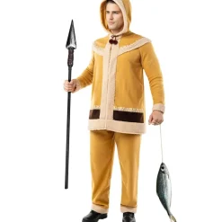 Funidelia Disfraces|Halloween*Disfraz de esquimal para hombre XL
