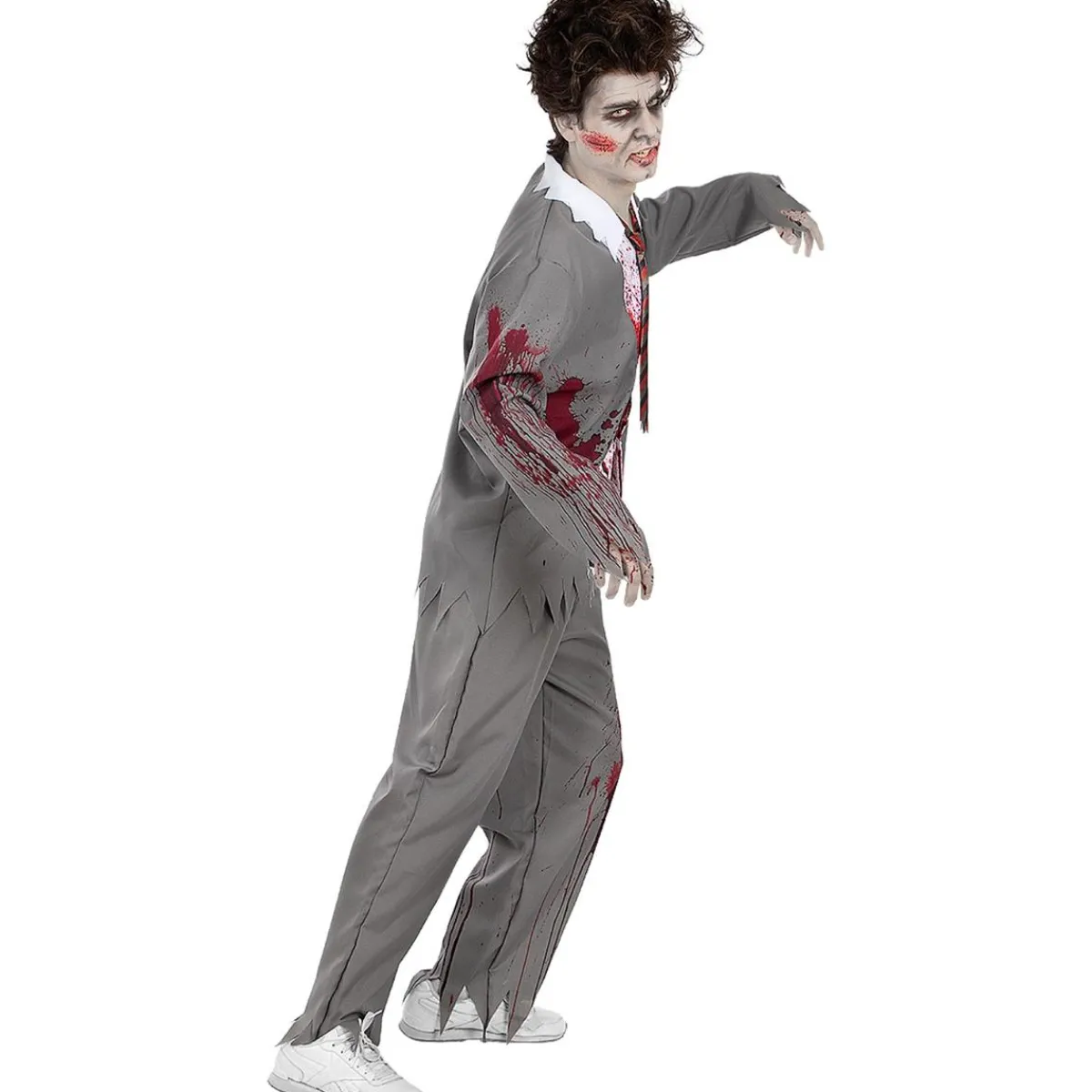 Funidelia Disfraces|Halloween*Disfraz de estudiante zombie hombre M
