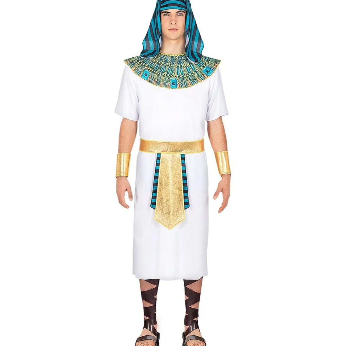 Funidelia Halloween|Disfraces*Disfraz de Faraón para hombre XXL