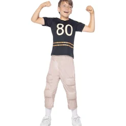 Funidelia Halloween|Disfraces*Disfraz de fútbol americano musculoso para niño 7-9 años