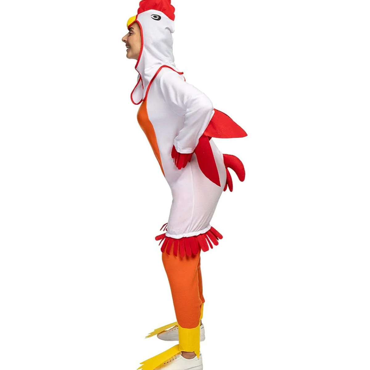 Funidelia Disfraces|Halloween*Disfraz de gallina para adulto M-L