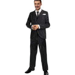 Funidelia Disfraces|Halloween*Disfraz de gangster negro años 20 XXL