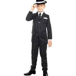 Funidelia Disfraces|Halloween*Disfraz de gangster para niño 5-6 años