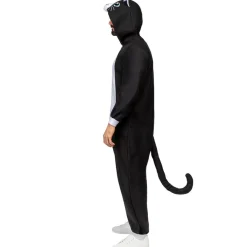 Funidelia Halloween|Disfraces*Disfraz de gato onesie para adulto S-M