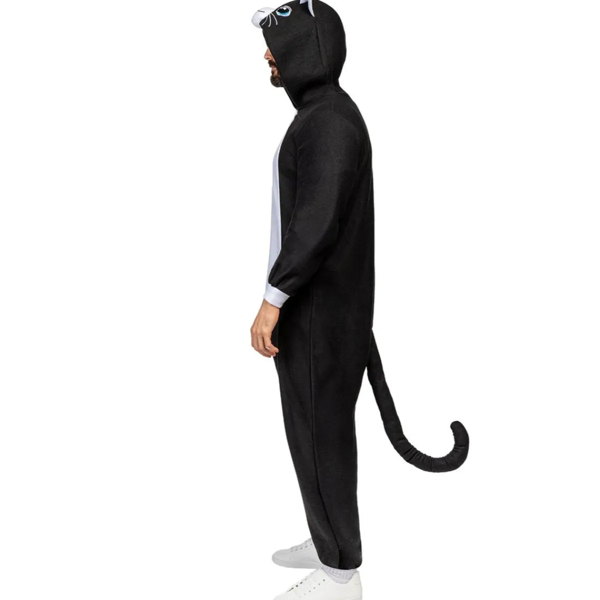 Funidelia Halloween|Disfraces*Disfraz de gato onesie para adulto L-XL