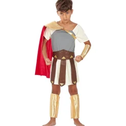 Funidelia Disfraces|Halloween*Disfraz de gladiador para niños 10-12 años