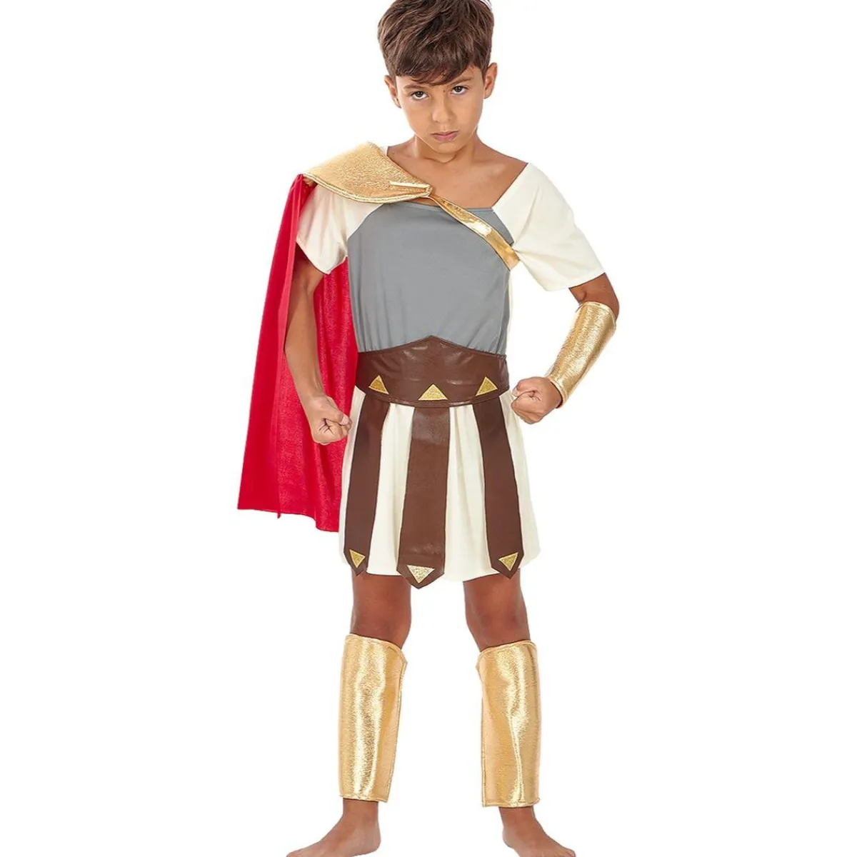 Funidelia Disfraces|Halloween*Disfraz de gladiador para niños 10-12 años