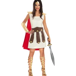 Funidelia Disfraces|Halloween*Disfraz de gladiadora para mujer M-L