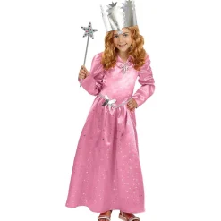 Funidelia Disfraces|Halloween*Disfraz de Glinda Bruja Buena para Niña - El Mago de Oz 3-4 años