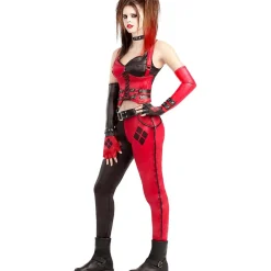 Funidelia Disfraces|Halloween*Disfraz de Harley Quinn Arkham City XS