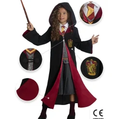 Funidelia Disfraces|Halloween*Disfraz de Hermione Granger Deluxe niña 10-12 años