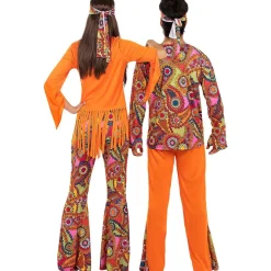 Funidelia Disfraces|Halloween*Disfraz de Hippie feliz para hombre XL