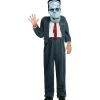 BIZAK Disfraces|Halloween*Disfraz de Hotel Transylvania con máscara para niño ㅤ