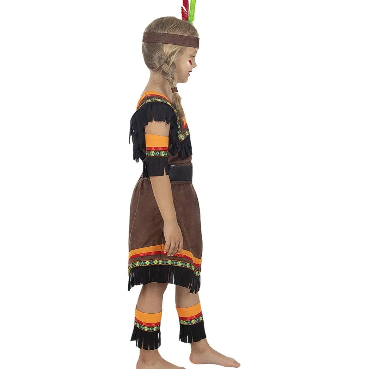 Funidelia Halloween|Disfraces*Disfraz de India Deluxe para niña 10-12 años