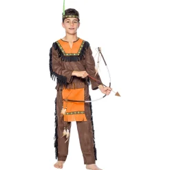 Funidelia Halloween|Disfraces*Disfraz de Indio Deluxe para niño 7-9 años