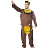 Funidelia Disfraces|Halloween*Disfraz de Indio Deluxe para hombre L