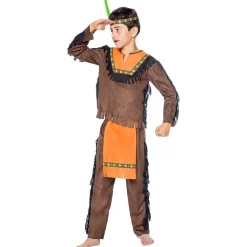 Funidelia Halloween|Disfraces*Disfraz de Indio Deluxe para niño 5-6 años