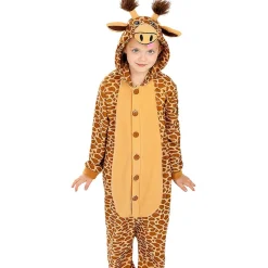 Funidelia Halloween|Disfraces*Disfraz de jirafa onesie para niños 7-9 años