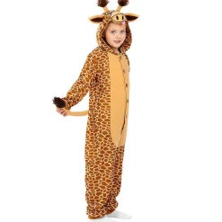 Funidelia Halloween|Disfraces*Disfraz de jirafa onesie para niños 7-9 años