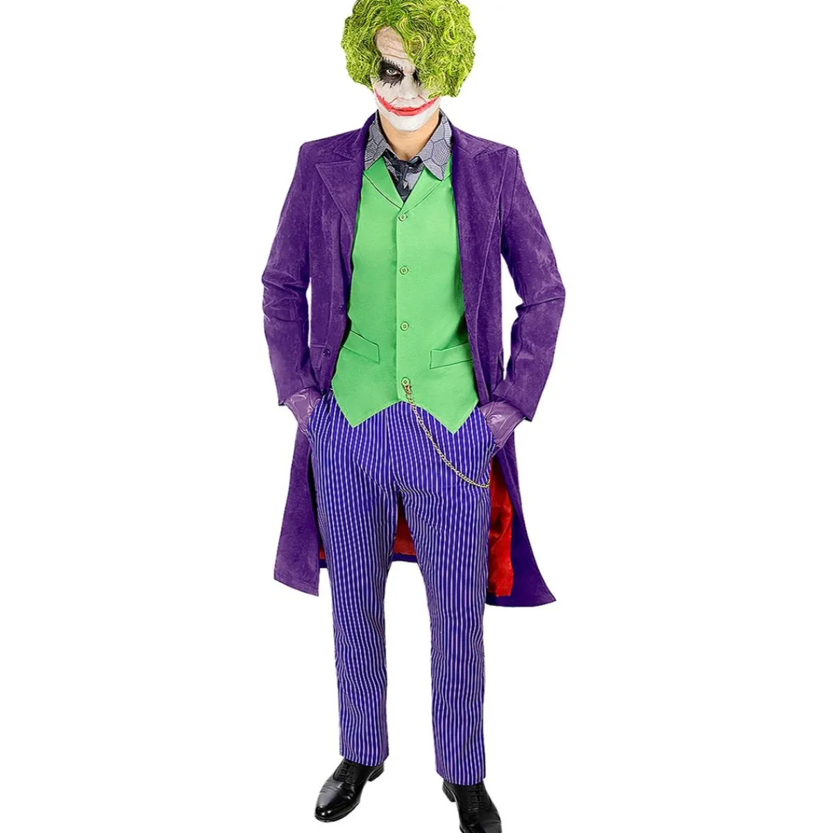 Funidelia Disfraces|Halloween*Disfraz de Joker El Caballero Oscuro S — Diamond Edition