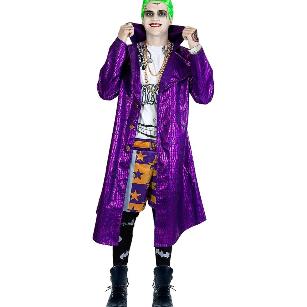 Funidelia Halloween|Disfraces*Disfraz de Joker Suicide Squad M-L