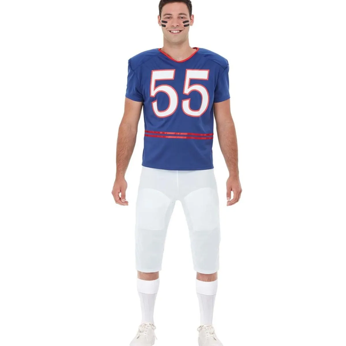 Funidelia Disfraces|Halloween*Disfraz de jugador de rugby XXL para adulto