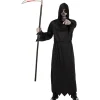 Funidelia Disfraces|Halloween*Disfraz de la Muerte adulto talla única
