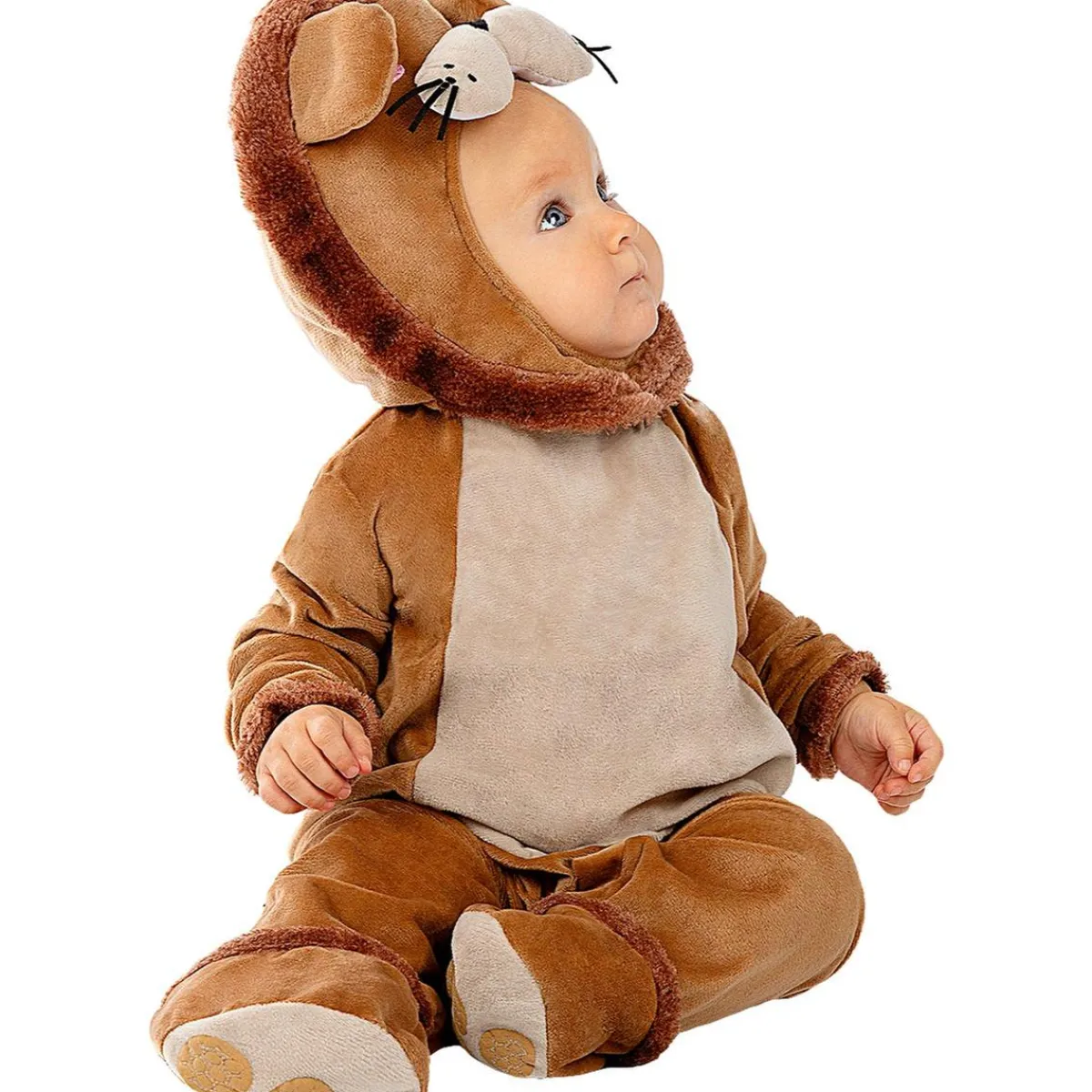 Funidelia Halloween|Disfraces*Disfraz de león para bebé 12-24 meses