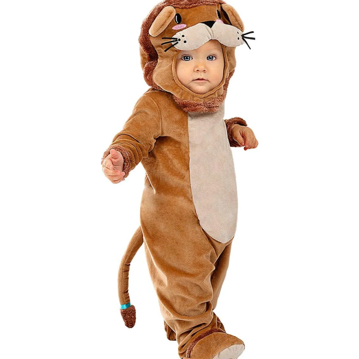 Funidelia Halloween|Disfraces*Disfraz de león para bebé 12-24 meses