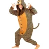 Funidelia Halloween|Disfraces*Disfraz de leopardo onesie para adulto L-XL
