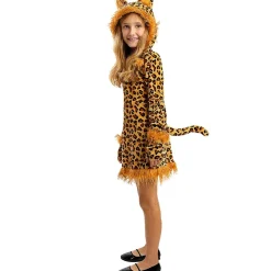 Funidelia Halloween|Disfraces*Disfraz de leopardo para niña 5-6 años