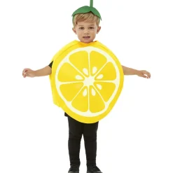 Funidelia Disfraces|Halloween*Disfraz de limón para niños 5-8 años
