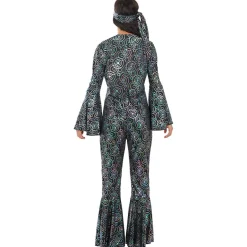 Funidelia Disfraces|Halloween*Disfraz de los Años 70 disco para mujer S