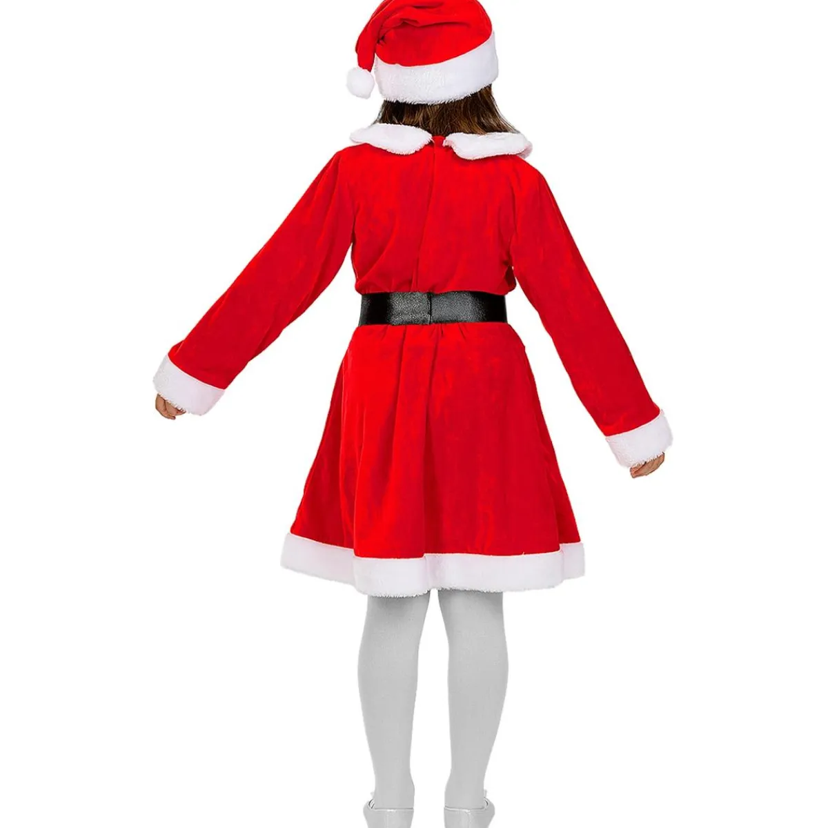 Funidelia Disfraces|Halloween*Disfraz de Mamá Noel Deluxe niña 7-9 años