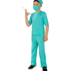 Funidelia Halloween|Disfraces*Disfraz de médico cirujano para niños 7-9 años