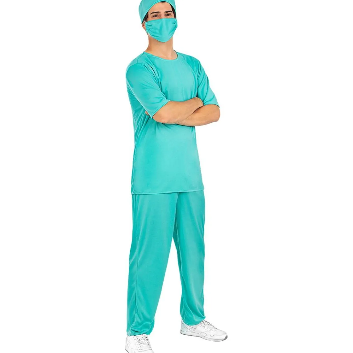 Funidelia Halloween|Disfraces*Disfraz de médico para adulto M-L