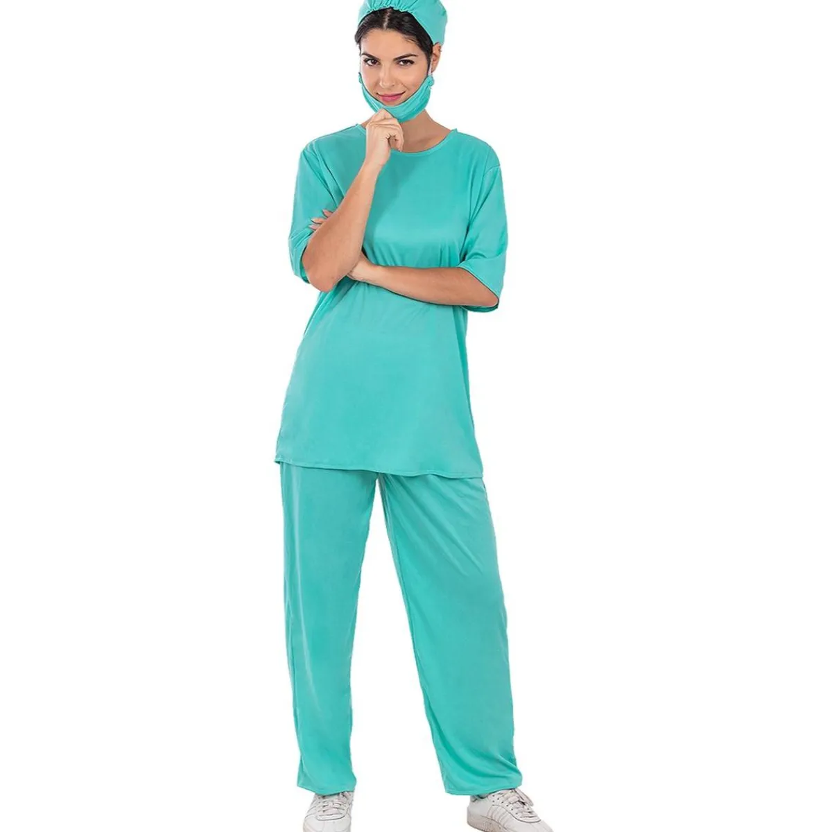 Funidelia Halloween|Disfraces*Disfraz de médico para adulto M-L