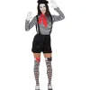 Funidelia Halloween|Disfraces*Disfraz de mimo para mujer L-XL