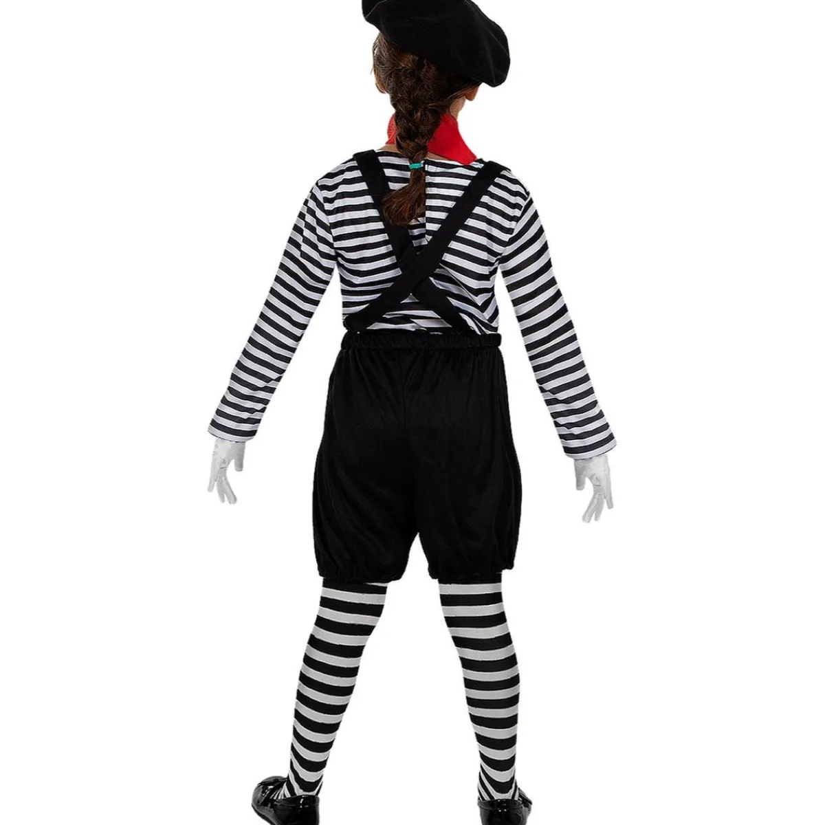 Funidelia Disfraces|Halloween*Disfraz de mimo para niña 10-12 años