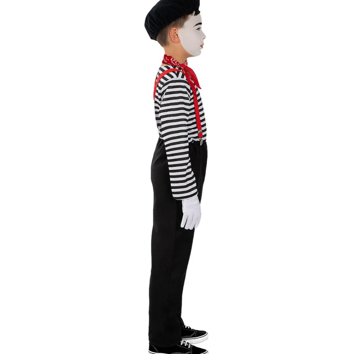 Funidelia Disfraces|Halloween*Disfraz de mimo para niño 10-12 años